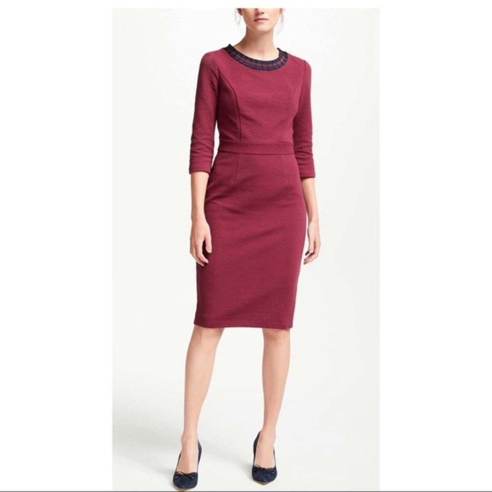 Boden Polperro Ottoman Pencil Dress